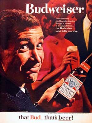 Budweiser ad, 1964