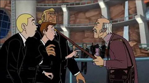 Col. Gentleman in "Now Museum, Now You Don't" This old panther's still got moves that'd make your mullet spin.