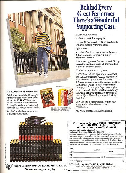 Encyclopcedia Britannica ad (1994) Encyclopcedia Britannica ad (1994)