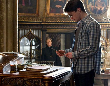 Harry Potter in Harry Potter and the Half-Blood Prince Harry Potter in Harry Potter and the Half-Blood Prince