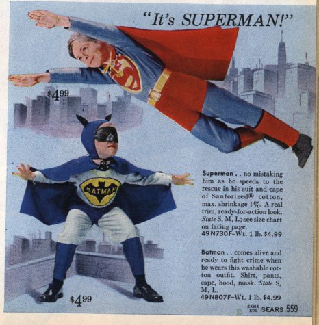 Batman Superman Halloween costumes