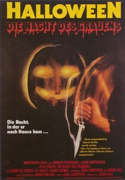 Halloween 1978 West German poster