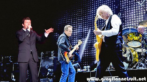 Led Zeppelin w/ Rick Astley