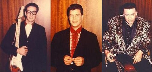 Buddy Holly, Ritchie Valens, and the Big Bopper