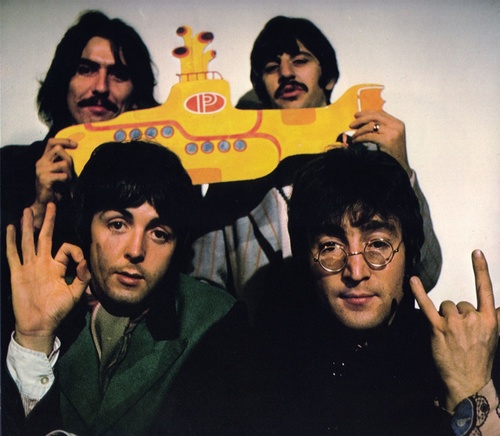 The Beatles, 1968 Yellow Submarine promo shot