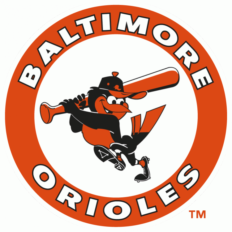 Baltimore Orioles Logo (1966 - 1988)