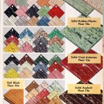 Sears Catalog, Spring/Summer 1958 - Floor Tiles