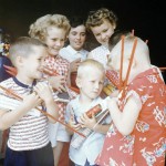 Vintage photographs from an old-fashioned 4th of July, 1954