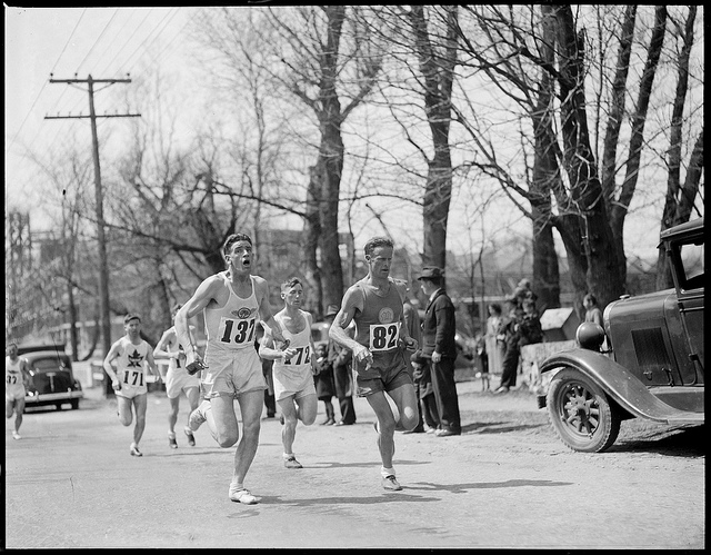 The Boston Marathon, 1930 (Leslie Jones)