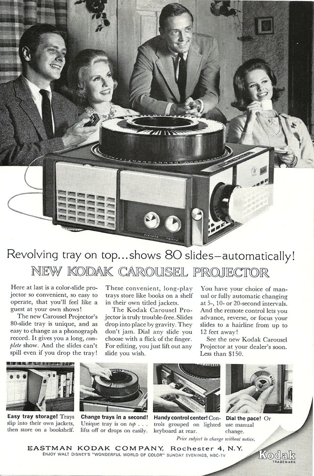 Kodak Carousel ad, 1962