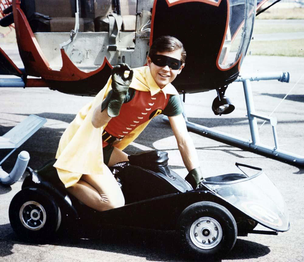 1960s Batman Batcycle sidecar/go-cart