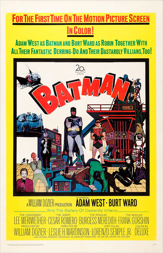 Batman (1966) U.S. theatrical poster