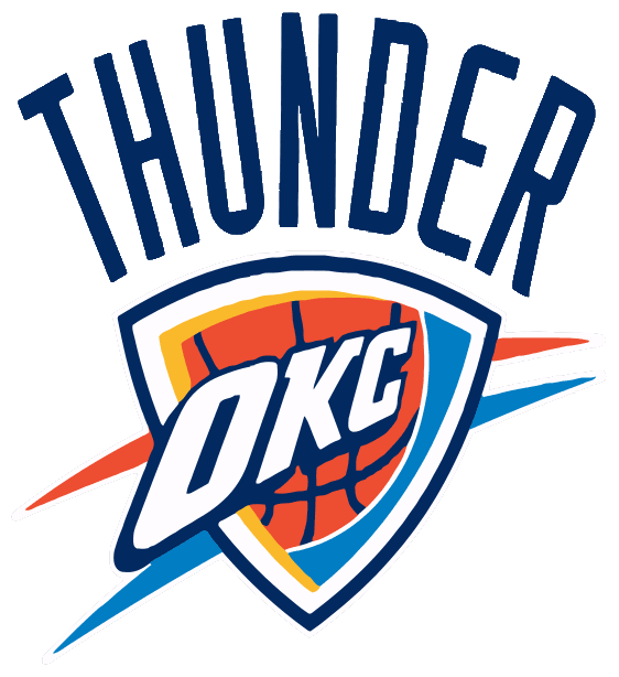 Oklahoma City Thunder primary logo (2008 - present)