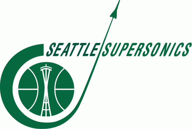 Seattle SuperSonics primary logo (1967 - 1970)