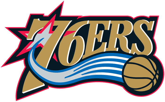 Philadelphia 76ers primary logo (1997-2009)