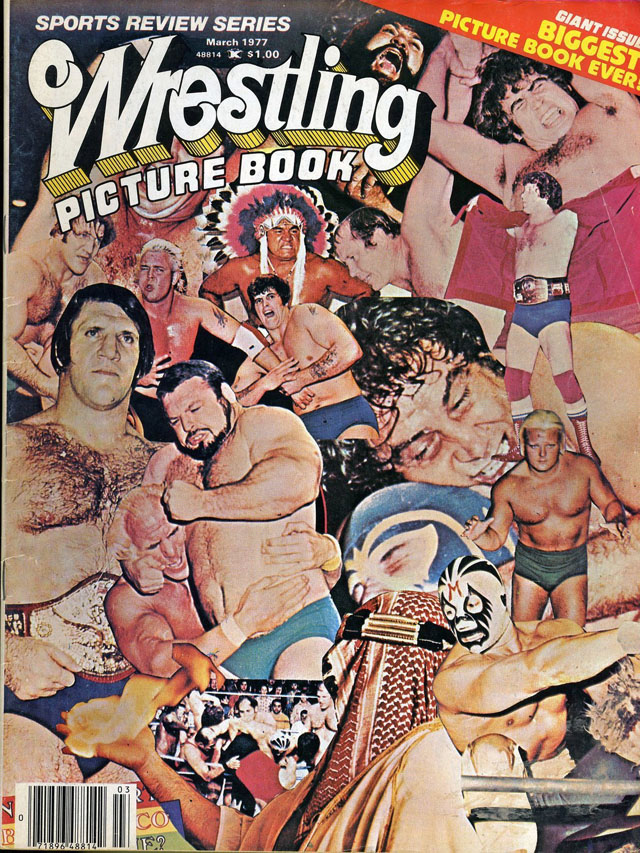 Wrestling Picture Book - March 1977